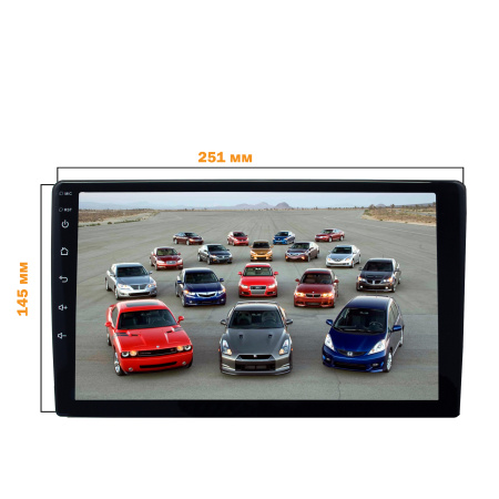 Штатная магнитола 9 дюймов для Haima M3 2013-16 Teyes CC2 PLUS 4110-5580 4+32G